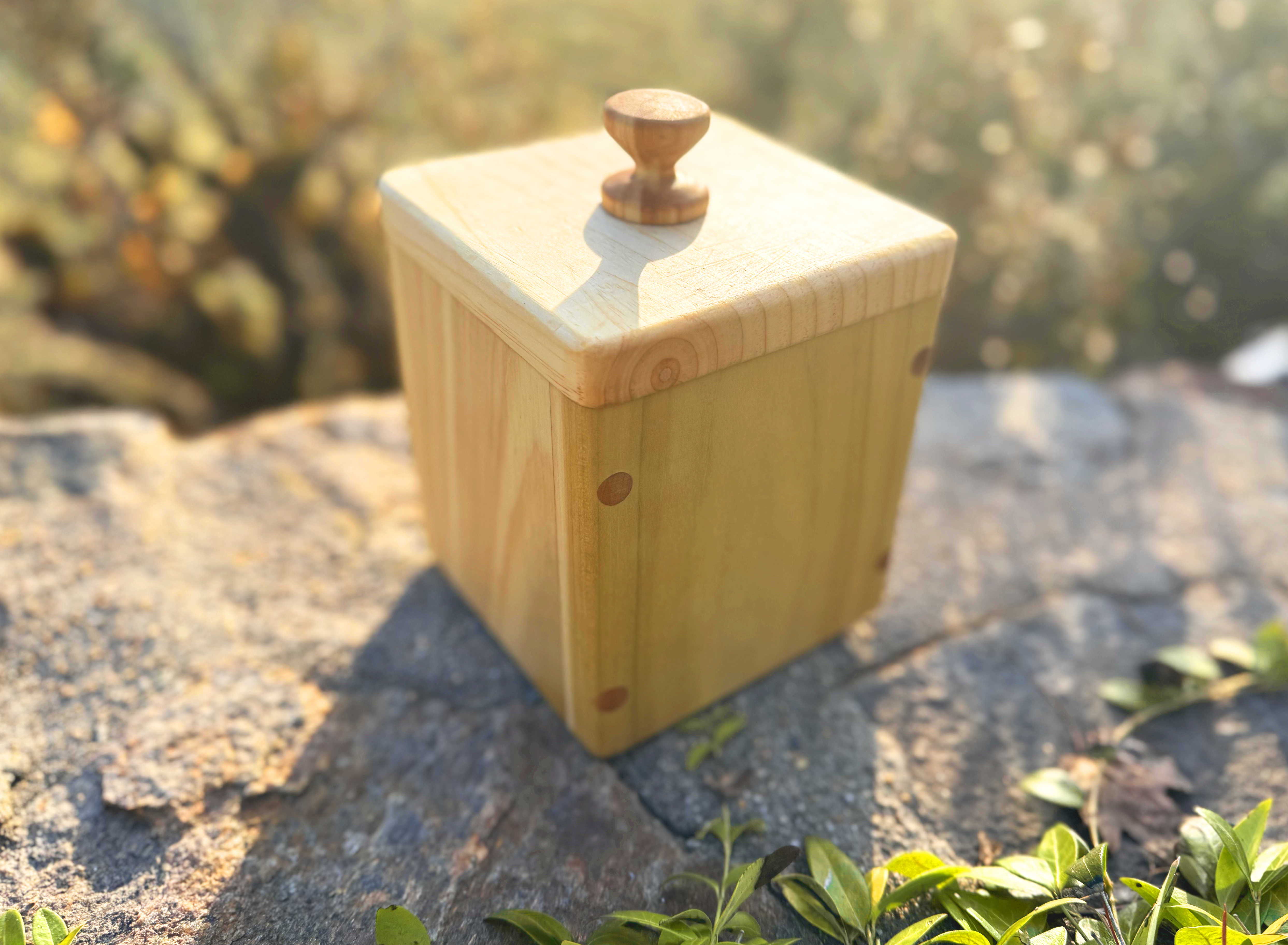 wooden box